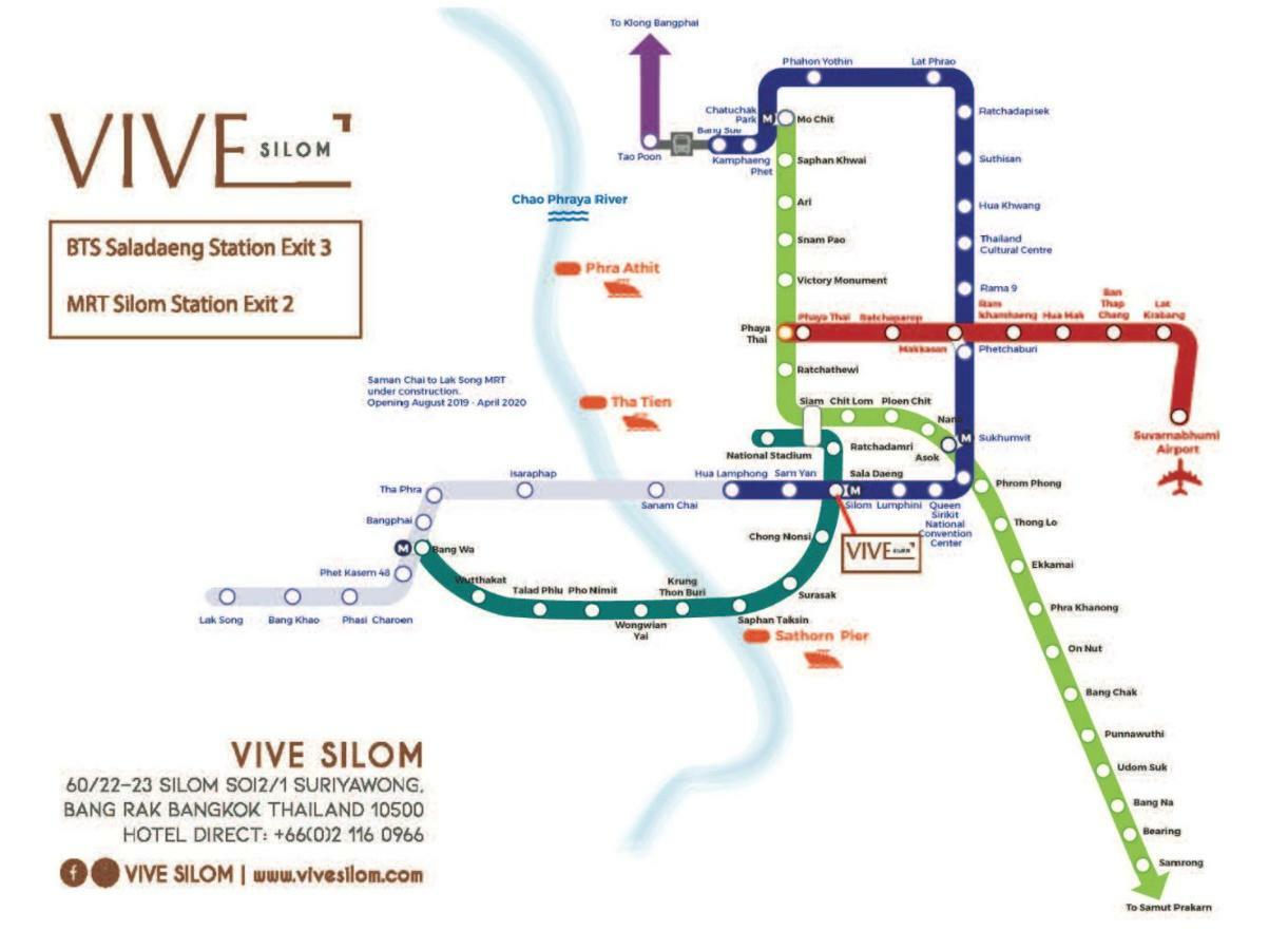 Vive Silom Hotel Bangkok Exterior photo